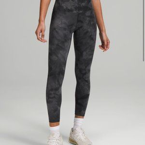 Lululemon Wunder Train Diamond Dye Size 4 25”